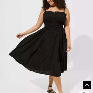 Elegant Black Women's Dress